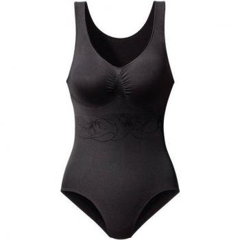 LASCANA Seamless Body für Damen, Schwarz, Größe XL
