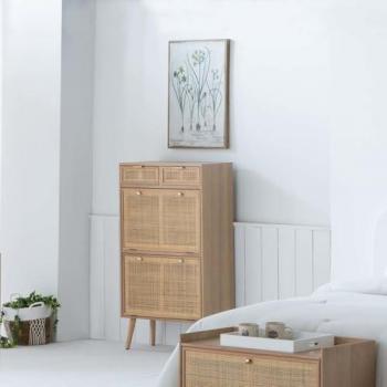 Wanderlust deco Cuadro de Madera y Tela Impresa 50x70x3