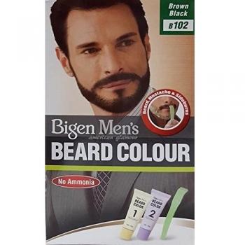 Bigen Men's Beard Colour Brown Black B102