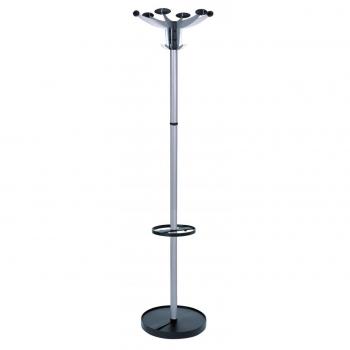 4 Hook Coat Stand with 6 Pegs, H1750mm