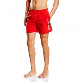 Speedo Scope 16 Men’s Water Shorts in Fed Red, Size XL