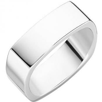 Milano Quadratischer Silberring von Giorgio Martello – 925 Sterling Frauen