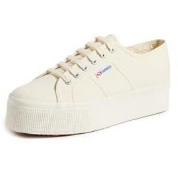 Superga Damen Sneaker Beige 2790 Plateau
