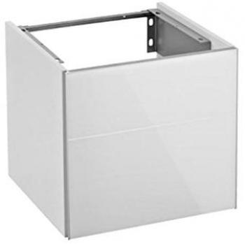 Keuco meuble sous-vasque Royal Reflex 49,6 x 45 x 48,7 cm, droite, blanc / blanc