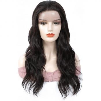 Peluca Resistente al Calor con Ondas Naturales