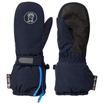 Trollkids Kinderhandschuhe XT, Marineblau und Mittelblau, Größe 4,5 (7-8 Jahre)