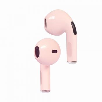 Gembird FITEAR-X200P Auriculares Inalámbricos TWS Rosa