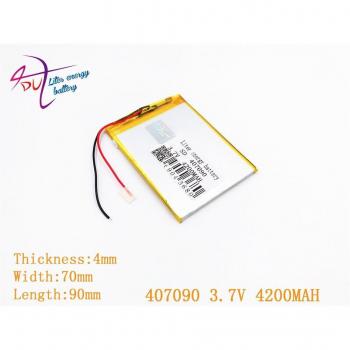 Batterie de rechange 3,7 V 4200 mAh Li‑Polymer – utilisable sur Irbis TZ56, TZ49, 3G, TZ709, TZ707