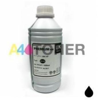Tinta negra universal 1000 ml para impresoras HP, Lexmark, Canon y Brother