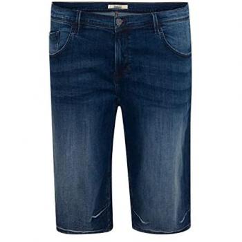 Blend Caprihose Herren Big & Tall Jeans BHBBenon dunkelblau Stretch Baumwolle 3XL