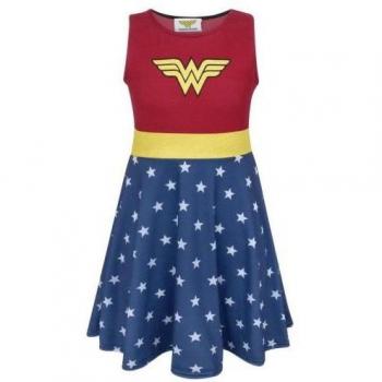 Disfraz de Wonder Woman para Niñas 11-12 años rojo/azul