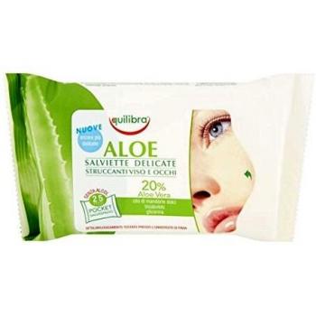 Equilibra Aloe Salviette Struccanti 25 Pezzi