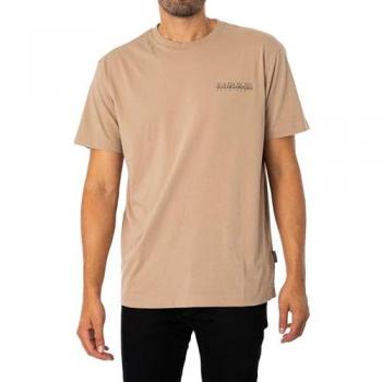 Napapijri Oversized T-Shirt mit Label-Print, Größe XL
