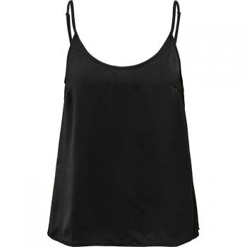 Top donna fluido Thalia ONLY nero