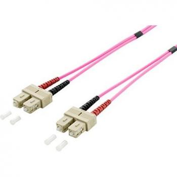 Equip LWL Patchkabel SC->SC Multimode Duplex OM4 2m