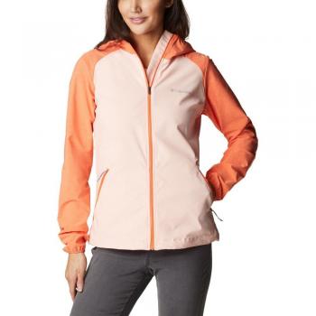 Columbia Heather Canyon Damen Funktionsjacke – Peach Blossom / Sunset Orange – XS Größe