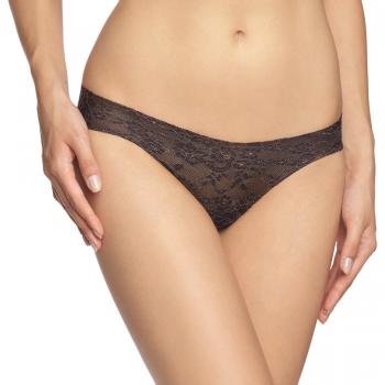 Sloggi Damen Panty Light Lace2.0 Tan, 40, schwarz