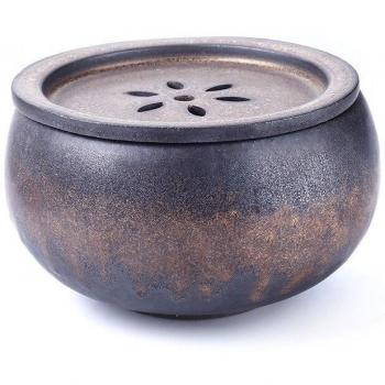 Teekanne mit Hohldeckel aus Porzellan für Teezeremonie