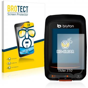 HD-Clear 2x Brotect Screen Protectors for Bryton Rider 310