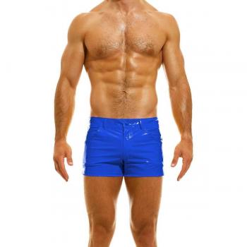 Modus Vivendi Short Viral Vinyle Bleu Midi