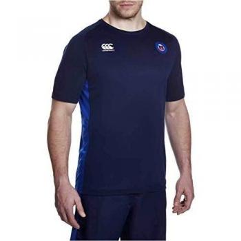 Canterbury Blue Superlight Rugby Tee – 2016/17 Peacoat, Size L