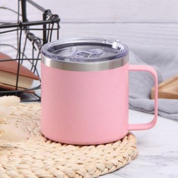Double-layer Stainless Steel Coffee Cup 14oz
