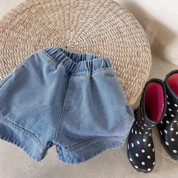 Shorts en denim coréens pour enfants