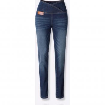 Jeans Extensible Bleu Foncé Collection L – Qualité Coton