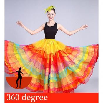 Ropa de danza flamenca infantil: colores vivos y detalles florales