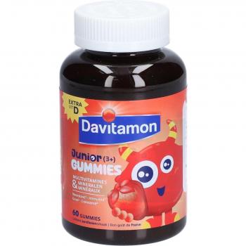 Davitamon Junior Gummies Fraise 60 pièces
