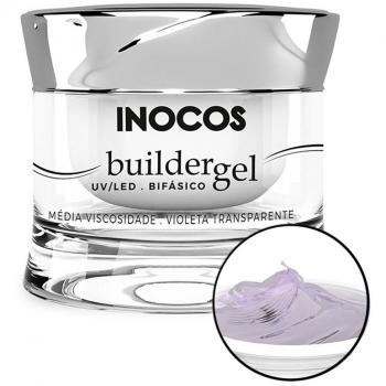Gel de Unhas Violeta Transparente 50g Inocos