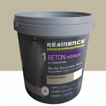 Resinine 4 Litri – Intonaco Versatile per Pareti di Cemento e Pavimenti Piastrellati