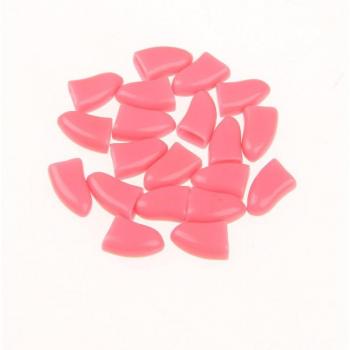 20Pcs Puppy Kitten Nail Caps Soft Silicone Covers