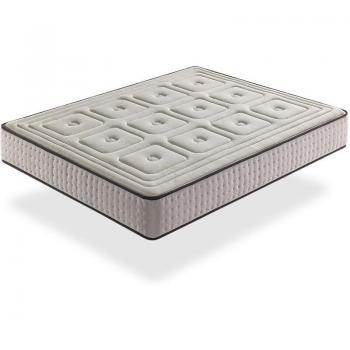 Matelas Durable 160x190 Organic Natura, Épaisseur 26 cm, 100% Coton et Lin, Confort Moyen