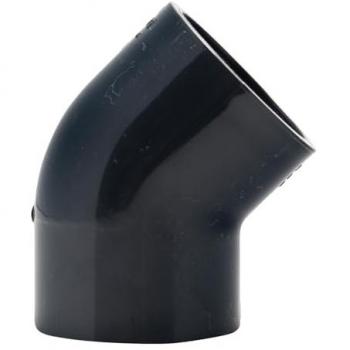 PVC 45° Raccordo Curvo F/F Jardibricø50 Pressione