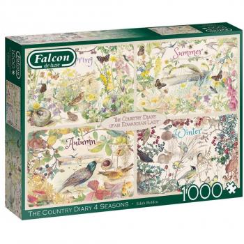 Falcon Puzzle The Country Diary 4 Seasons 1000 pieces