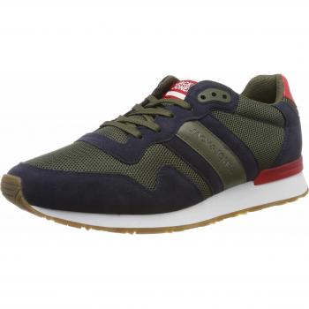 Jack & Jones Jfwstellar Combo Aw STS, Sneakers Basses Homme, Vert