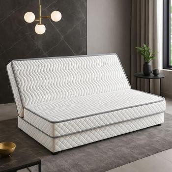 Matelas Mousse Haute Densité 120x190 cm Clic Clac