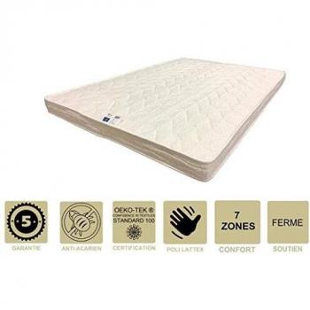 Matelas 7 zones de confort