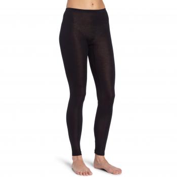 Hanro Damen Longleg Unterhose aus reiner Seide, Schwarz