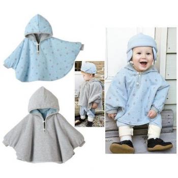 Kleinkind Hoodie Mantel, wendbar und warm für Herbst und Winter