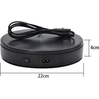 Noisy‑Free 360° Jewelry Rotator
