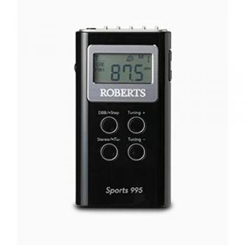 Roberts Sports 995 AM/FM Radio with Headphones