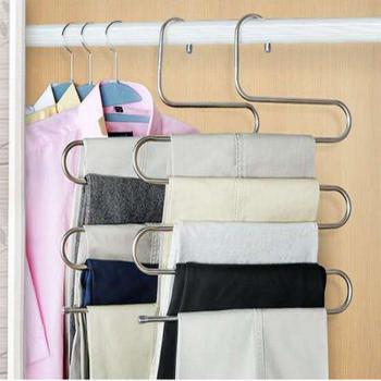 5-Layer Trousers Hanging Shelf