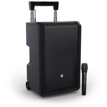 LD Systems ANNY 10 HHD B6 – 10‑Inch Bluetooth‑Lautsprecher für unterwegs: Akkubetrieb, Mixer, 1 Funkmikrofon