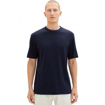 Tom Tailor Blu Cielo Capitano T-Shirt M Codice 1037827