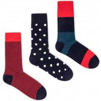 Pepe Jeans Hombre – Pack 3 Calcetines Colorblock