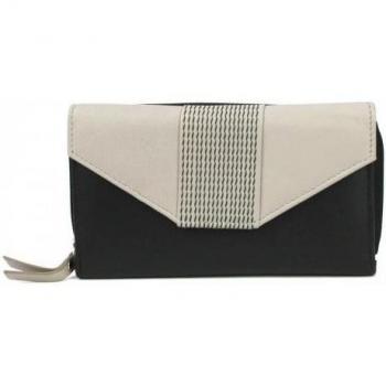 Sofia Leather Purse One Size Dark Blue/Pink