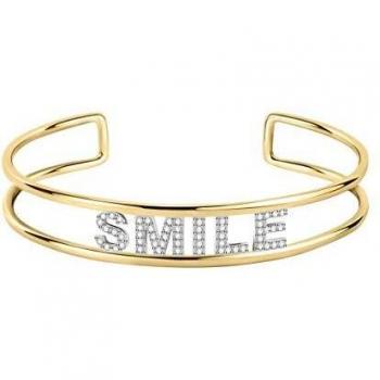 Máscara de Oro en Acero – Pulsera Cerchi SAKM64