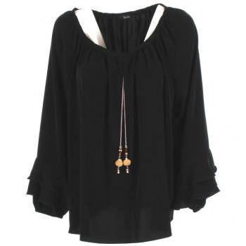 Autumn Winter 2017/18 Donna Hanita Black Blouse
